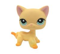 Genérico Vintage Mini Pet Toy Collection: Rare Bobble Head Figuras de Animales; Gato, Perro, Dachshund, Collie, Gran Danés, Cocker Spaniel Surtido