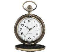 Genérico Vintage Pocket Watch, Retro Mechanical Timepiece, Elegant Men’s Watch, Compact Numeral Scale Design, Ideal for Christmas, Graduation, Father's Day, Bedroom Decoration and Gift Collectors