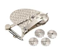 Genérico Vintage Precision Dotting Pen Set, Mechanical Gear Train Ruling Pen Blueprint Drafting Tools with 4 Interchangeable Dotting Wheels Pens for Architects Designers
