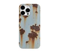 Genérico Vintage Rust Look Phone Case for iPhone 16/15/14/13/12/11 ProMax,Creative Industrial Iron Inspired Shockproof TPU Rusty Imitation Phone Cover (A,for iPhone 11 Pro)