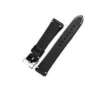 Genérico Vintage Watch Strap 16mm 18mm 20mm 22mm 24mm Quick Release Cowhide Watchband Universal Watch Strap Accessories Bracelet(schwarz,20mm)