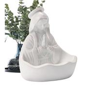 Genérico Virgin Mary Statue - Sacred Figurine, Blessed Sculpture for Porch Meditation, Religious Icon with Spiritual Symbolism, Holy Decor, Divine Artwork for Living Room Prayer and Church Reflection