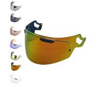 Generico Visera Aftermarket para Arai Quantum X, Concept X, Quantic, Chaser X, RX7V, RX7X, Concept XE, Renegade V, Profile V, Qv Pro, Signet X Vas V, Pinlock Ready (rojo dorado)