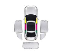 Genérico Visera Coche Sombrilla para Xpeng G6 2023 2024 2025 Parasoles De Coche Cobertura Parasol para Cubiertas Ventana Lateral Protección UV