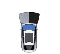 Genérico Visera Coche Sombrilla para Xpeng G6 2023-2027, Parasol de Cobertura Coche, Cortina privacidad Anti-UV, Almohadillas para Ventana, Cubierta Tipo