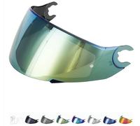 Generico Visera compatible con Shark Spartan - Skwal - Skwal 2 - D Skwal (no Spartan GT) (dorado)