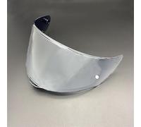 Genérico Visera de Ca-sco compatible con LS2 FF320, FF353, FF328 y FF800, protección integral, anti-UV, accesorios de repuesto Ca-sco Moto.(Silver)