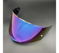 Genérico Visera de Ca-sco compatible con LS2 FF320, FF353, FF328 y FF800, protección integral, anti-UV, accesorios de repuesto Ca-sco Moto.(Rainbow)