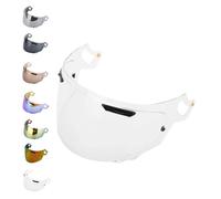 Generico Visera de repuesto para Arai Quantum X, Concept X, Quantic, Chaser X, RX7v, RX7X, Concept XE, Renegade V, Profile V, Qv Pro, Signet X Vas V, Pinlock Ready (Transparente)