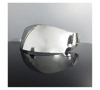 Genérico Visera del Casco, Lente de Visera for Casco Exo 520 Lente de Repuesto for Visera de Casco Integral de Motocicleta for Scorpion Exo 1400 Carbon, R1 Air y Exo 520(Clear Silver)