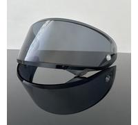 Genérico Visera del casco, Visera de repuesto original for casco de motocicleta HJC RPHA 12 HJ-42 RPHA-12.(Deep Smoke)