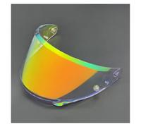 Genérico Visera del casco, Visera HJ42 for casco de protección UV HJC RPHA 12,RPHA 12N,RPHA 12, lente Visiera Ca-sco(Revo Aurora Red)