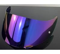 Genérico Visera for Ca-sco de motocicleta AGV K5, K5S, K5-S, K3SV, K1, K1S, Visera Ca-sco Moto, K3SV, protección UV(Rainbow)