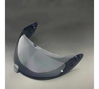 Genérico Visera for Ca-sco de motocicleta HJ20M, HJC, C70, FG-17, FG-ST, IS-17, protección UV, parasol(Noir)