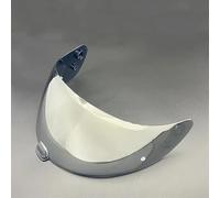 Genérico Visera for Ca-sco de motocicleta HJ20M, HJC, C70, FG-17, FG-ST, IS-17, protección UV, parasol(Silver)