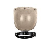 Generico Visera para casco de moto - Escudo - Lentes de moto para días soleados de lluvia de largo alcance Touring carretera ciudad