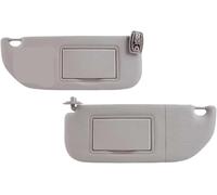 Genérico Viseras del coche Espejo de maquillaje con visera solar y barrera luz delantera para Peugeot 301 (2014-2017)(A Pair)