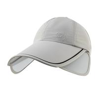 Genérico Visierhüte für Damen, UV-Sonnenhut - UV-Schutz-Baseballkappen mit einziehbarer Krempe,Schnell trocknender Outdoor-Sport-Sonnenschutzhut, Sommer-Sonnenschutzvisier für Golf, Tennis