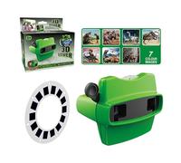 Genérico Visor Estereoscópico 3D 13.5cm Retro ABS Juguete Buscador Niños Dinosaurio Temático Aprendizaje Pantalla Instantánea CTIM Educación Chicos Adultos Preescolar Aula Cumpleaños Regalo
