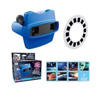 Genérico Visor - Juguetes Educativos de Diapositivas Retro 3D,Juguetes De Visor con Tema Espacial - para Niños Adultos Aula Hogar Preescolar Sala De Estar Jardín De Infancia Dormitorio