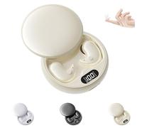 Genérico Visound Drift - Invisible Earbuds, Invisible Sleep Wireless Earphone, Vision Beam Ear Buds, Light-Weight Noise Blocking, For Sleeping, Working, Hiking (Off-White)