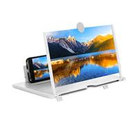 Genérico Visual Expander - HD Foldable Wide Amplifier, Portable Movie Projector, High Definition Lens, Enlarges Digital Image Quality, Smartphone Media Supplies, Black Stand For Home Theater