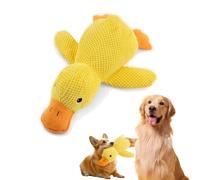 Genérico Vivahine Calming Duck Toy, Calming Duck Toy for Dogs, with Quacking Sound for Dog, That Soothe Like a Mother's Presence (Yellow,Large)