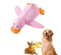 Genérico Vivahine Calming Duck Toy, Calming Duck Toy for Dogs, with Quacking Sound for Dog, That Soothe Like a Mother's Presence (Pink,Large)