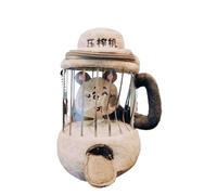 Genérico vMice Stuffed Animal, Cartoon Plush Toy with Pull-String, 5.91x3.15 Inches Compact and Lightweight: Nursery Decor and Easter Basket Stuffers for Imagination Development