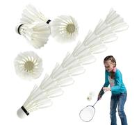 Genérico Volants De Badminton | Badminton Avec UNE Grande Durabilité | Stabilité Et Équilibre | Adaptés Pour L'entraînement Professionnel Ou Les Sports De Plein Air En Famille