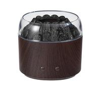 Genérico Volcano Diffuser, 160ml Portable Flame Cool Mist Humidifier, Silent Device with Warm Ambient Lighting for Room, Desk, Indoor, Car, Home, Bathroom
