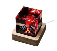 Generico Volcano Lamp for Kids - Volcano Night Light | Reative Night Light Resin Lamp Ambient Light | USB Charging, Realistic Desktop Ornaments for Kids, Adults, Men and Women