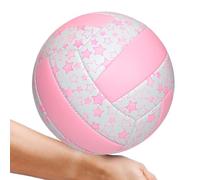 Generico Voleibol de - Balón de Playa Suave de tamaño 5, Competencia fácil de controlar, PVC Resistente PU | Ligero 20x20 cm Cursos Escolares De Formación Estándar S