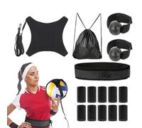 Genérico Volleyball Training Equipment, Solo Volleyball Passing Trainer, Sports Practice Tool, Adjustable Strap, Sturdy Elastic Cord, Great for Beginners, High School and College Athletes