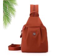 Genérico Vovtva Bag, Vovtva Street Lite Chic Versatile Travel Bags, Multi-Compartment Large Capacity Travel Bags, Adjustable Strap (Orange)
