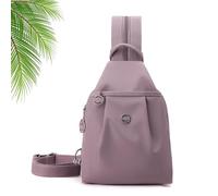 Genérico Vovtva Bag, Vovtva Street Lite Chic Versatile Travel Bags, Multi-Compartment Large Capacity Travel Bags, Adjustable Strap (Light Purple)