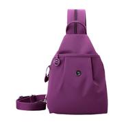 Genérico Vovtva Street Lite Chic Versatile Travel Bag, Adjustable Shoulder Strap, Multi-layer Waterproof Oxford Fabric (purple)