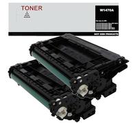 Genérico W1470A Pack 2 Cartuchos de Toner Negro Compatible con HP 147A