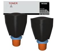 Genérico W1530X Pack 2 Kit de Recarga de Toner Compatible con HP 153X