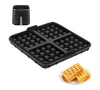Genérico Waffle Mold for Baking | Heat Resistant Air Fryer Liners Tray | Waffle Maker Baking Tray Mold - for Breakfast Home Kitchen Dormitory Candy Pancakes Chocolate