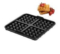 Genérico Waffle Silicone Mold - Non Stick Baking Tray for Air Fryer and Waffle Maker | Flexible Food Mold for Breakfast Pancakes Candy Chocolate Home Kitchen Dormitory Cooking Fun