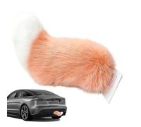 Genérico Wagging Tail for Car - Rechargeable Adhesive Plush Trunk Charm, Electric Tail with Remote Control, Animated Moving Car Decoration Accessory for Fun Vehicle Styling and Novelty Display