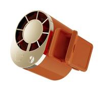 Genérico Waist Fan - Portable Equipment, Adjustable Size with Clip, High-Density Polymer, 3 Speeds USB Rechargeable, Summer Camping Outdoor Beach Festival Sports Offices Desk Hiking