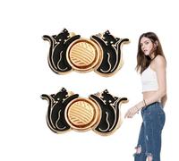 Genérico Waist Tightener For Jeans 2 Pairs Jeans Button Tightener