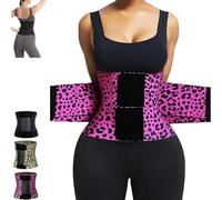 Genérico Waist Triple Wrap Tummy AB Belt,Women Waist Control Trainer,Breathable Plus Size Abdominal Belts