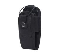 Genérico Walkie Talkie Pouch - Heavy Duty Radio Holder Case with Belt Loop, Secure Holster For Two-Way Radios | Compatible with Vests, Belts & Bags For Work & Outdoor Use