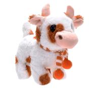 Genérico Walking Cow Toy, Electric Cow, Nodding Head Movement, Sound Wagging Tail Feature, Educational Plush Cattle for Kids Boys Girls, New Year, Holiday, 7.48x3.94x7.09 Inches 1 Piece
