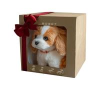 Genérico Walking Dog Toy, Interactive Barking Puppy Doll, 6.69x5.91in Tail Wagging Moving Pet, Simulation Design, Soft Plush Animal Companion for Toddler, Girls, Boys, Children, Daughter