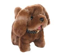 Genérico Walking Dog Toy - Plush Puppy Doll, Adorable Stuffed Robot Pet Toy, Interactive Plush Puppy Doll Realistic Walking Toys For Kids Holiday, Birthday, Fun Pet Dolls, Soft Cuddly For Boys