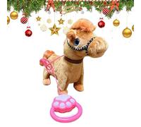 Genérico Walking Horse Toy, Walking Singing Electric Plush Horse, Soothing Educational Interactive For Preschoolers Teens Over 3 Years Old Boys Girls Living Room Bedroom Travel